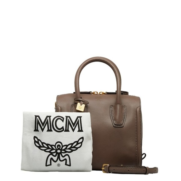 MCM Handbags - MCM Leather Handbag Leather Handbag in Good condition